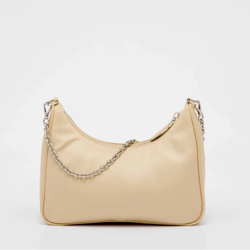 Authentic Prada Re-Edition 2005 Nylon Bag in Beige in Excellent Condition!!! - Picture 11 of 16
